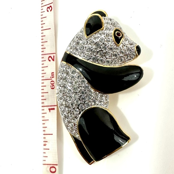 PANDA BEAR BROOCH - Picture 6 of 6